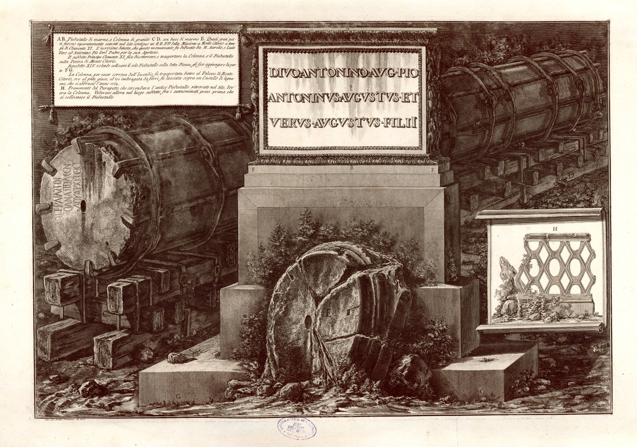 Bilinmeyen resim by Giovanni-Battista Piranesi