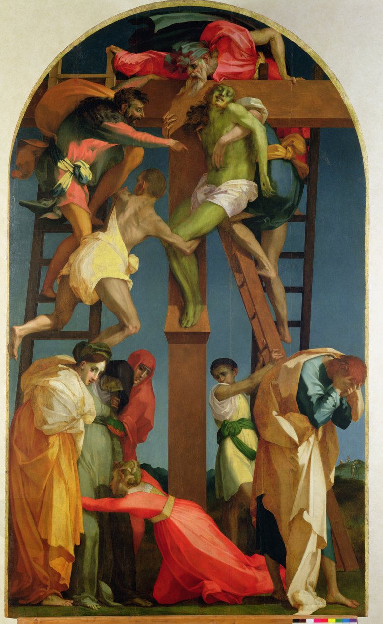 Haçtan İniş, 1521 (ayrıntılı bilgi için bkz. 85136) by Giovanni Battista Rosso Fiorentino