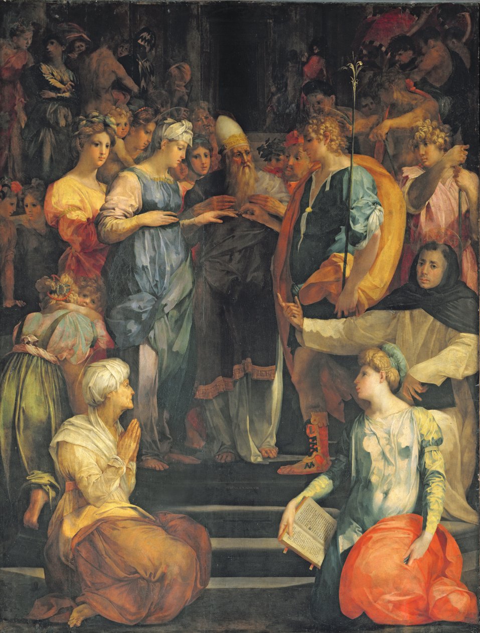 Bakirenin Evliliği, 1523 by Giovanni Battista Rosso Fiorentino