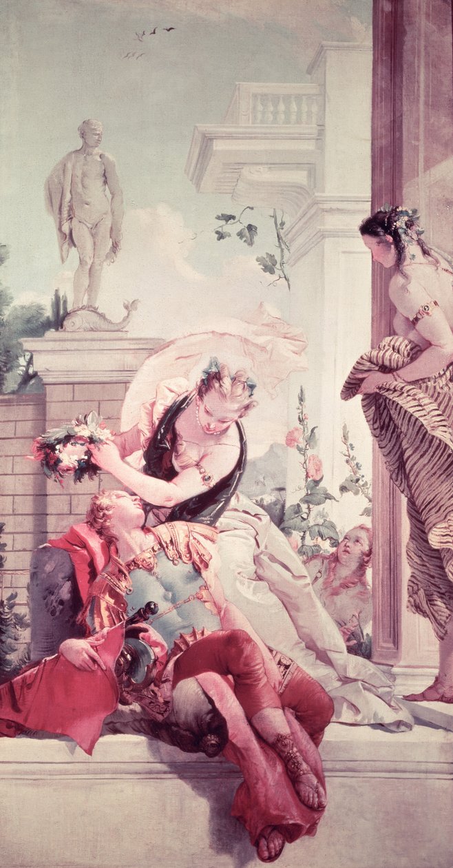 Rinaldo ve Armida by Giovanni Battista Tiepolo