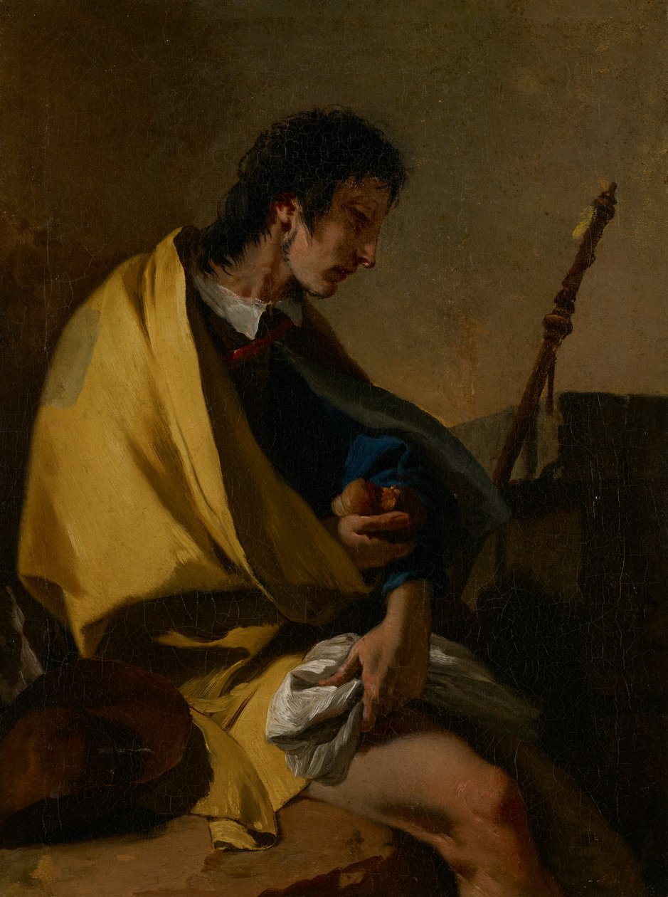 Saint Roch, c.1730-35  by Giovanni Battista Tiepolo
