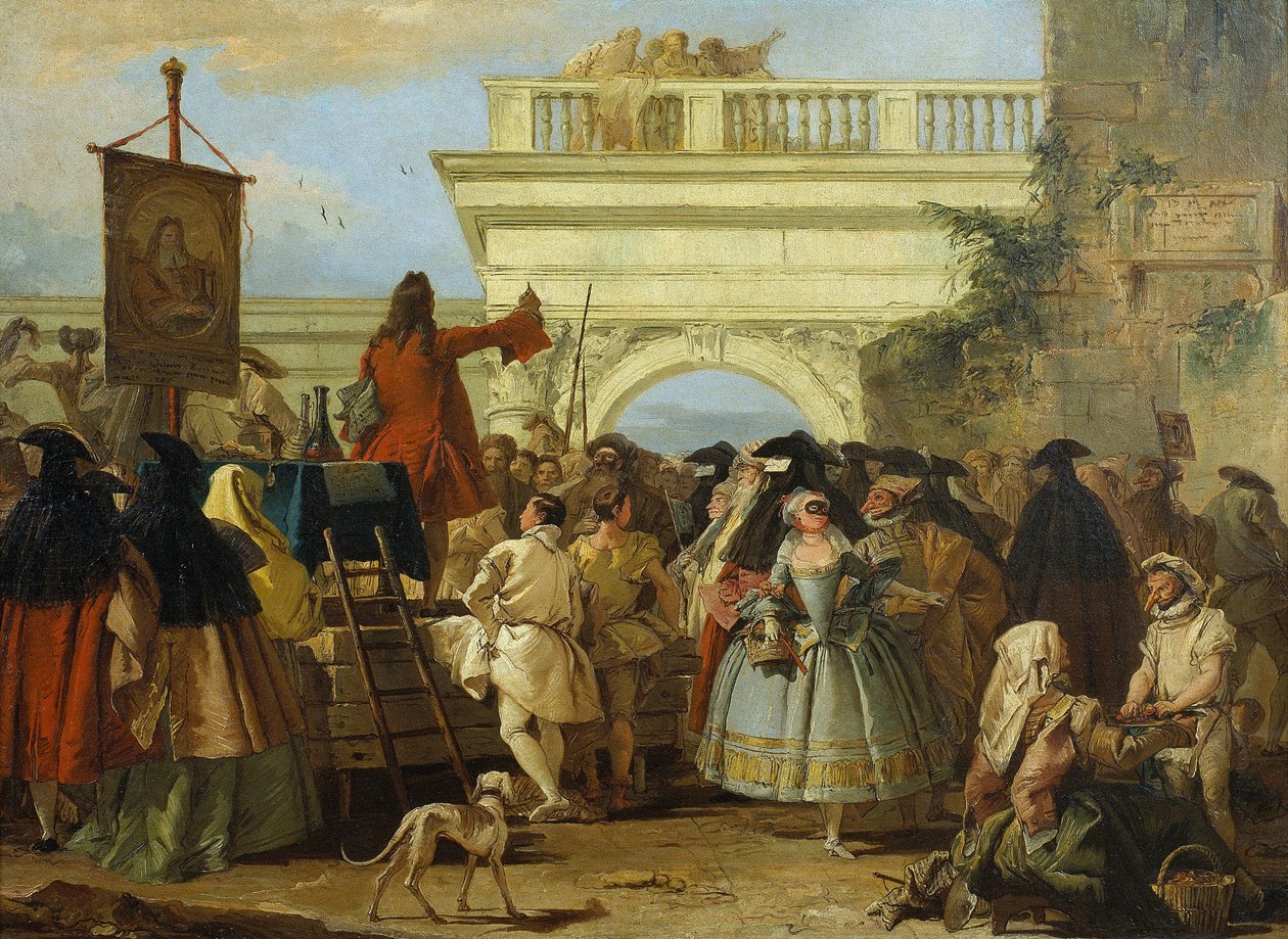Şarlatan by Giovanni Battista Tiepolo