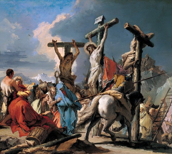 Çarmıha Gerilme by Giovanni Battista Tiepolo