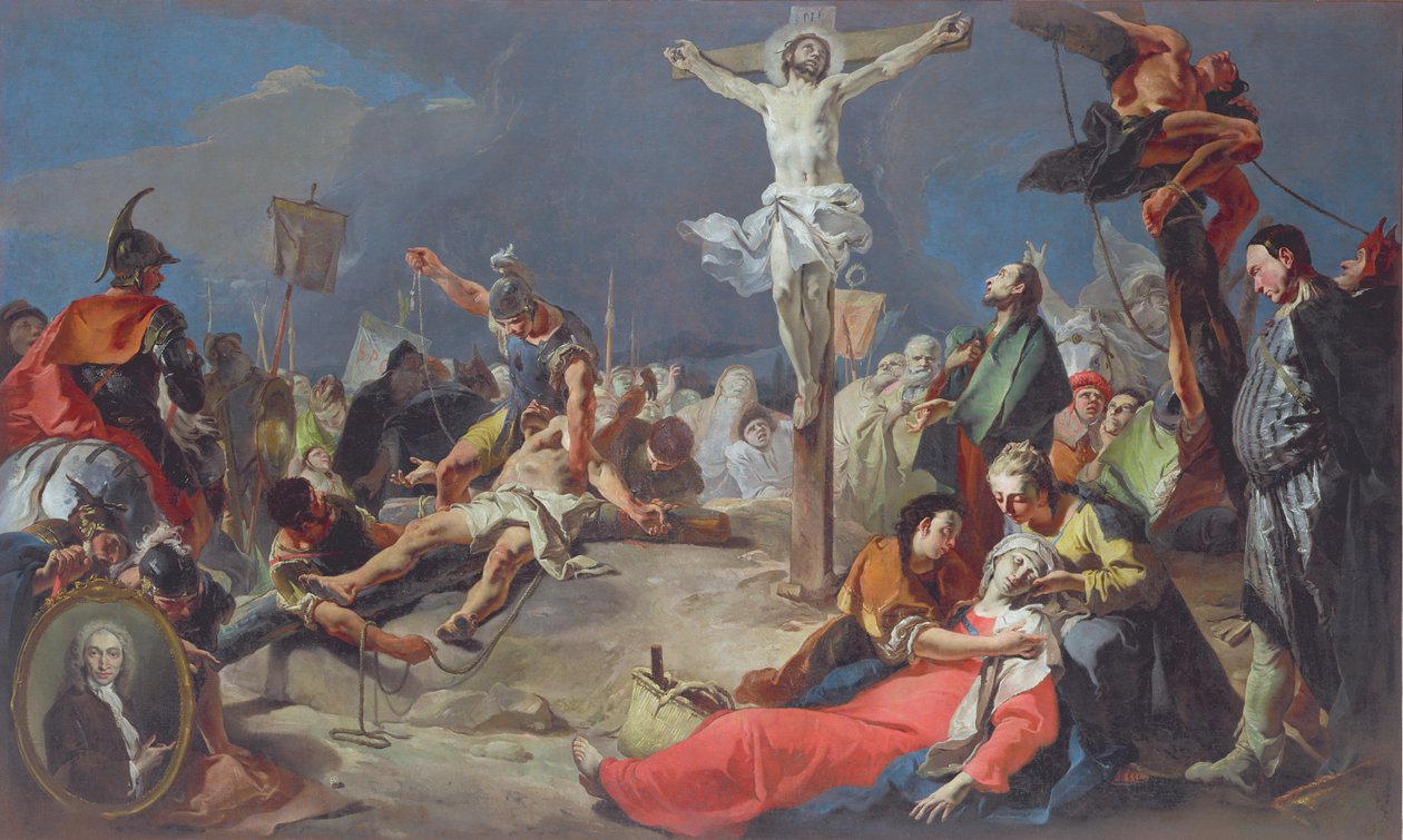 Çarmıha Gerilme, 1724-25 by Giovanni Battista Tiepolo