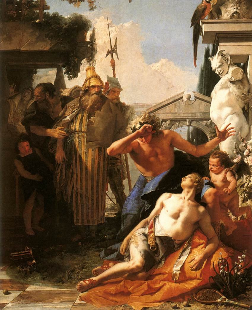 Sümbülün Ölümü by Giovanni Battista Tiepolo