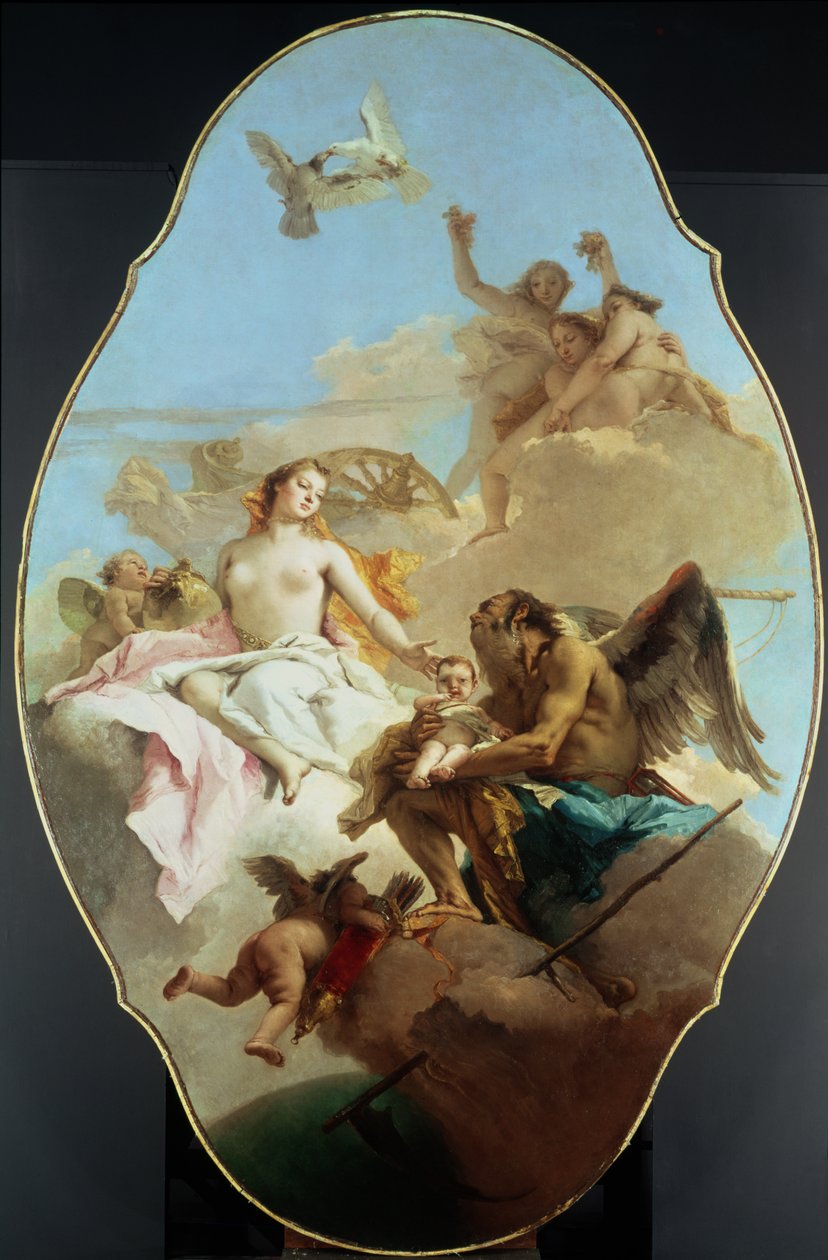 Venüs, tavan boyama by Giovanni Battista Tiepolo