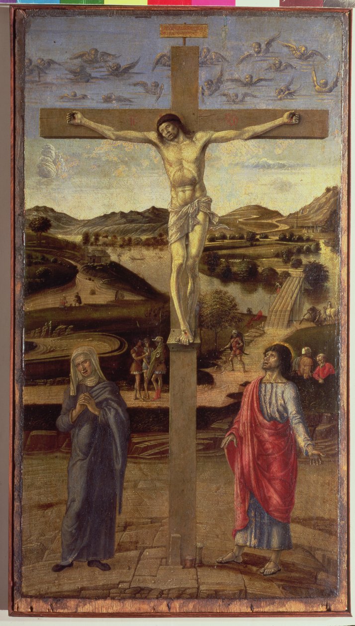 Çarmıha Gerilme, c.1455 by Giovanni Bellini