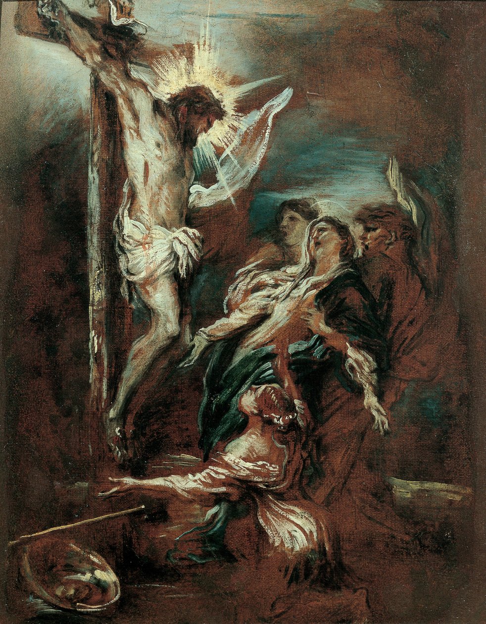 çarmıha germe by Giovanni Benedetto Castiglione