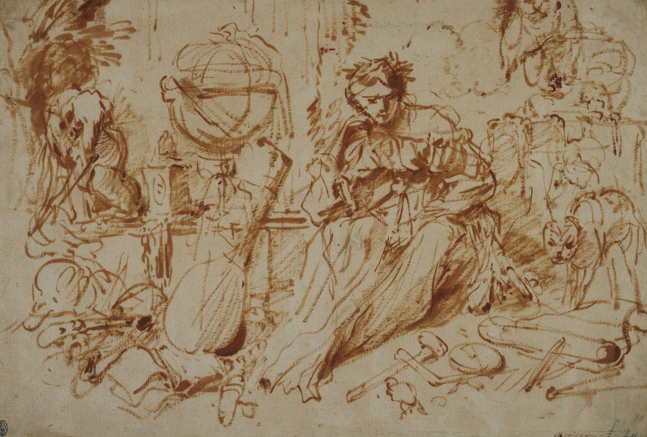 melankoli by Giovanni Benedetto Castiglione