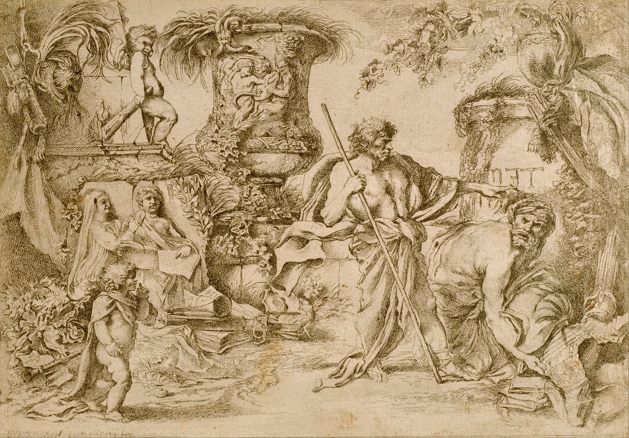 geçici sonsuzluk by Giovanni Benedetto Castiglione