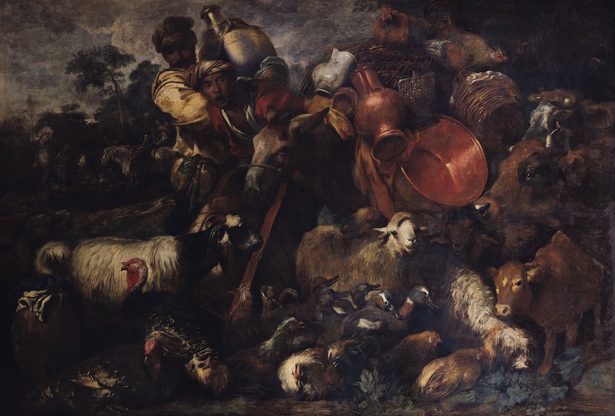 Karavan by Giovanni Benedetto Castiglione