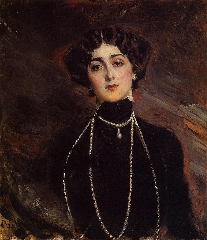 Opera sanatçısı Lina Cavalieri, by Giovanni Boldini