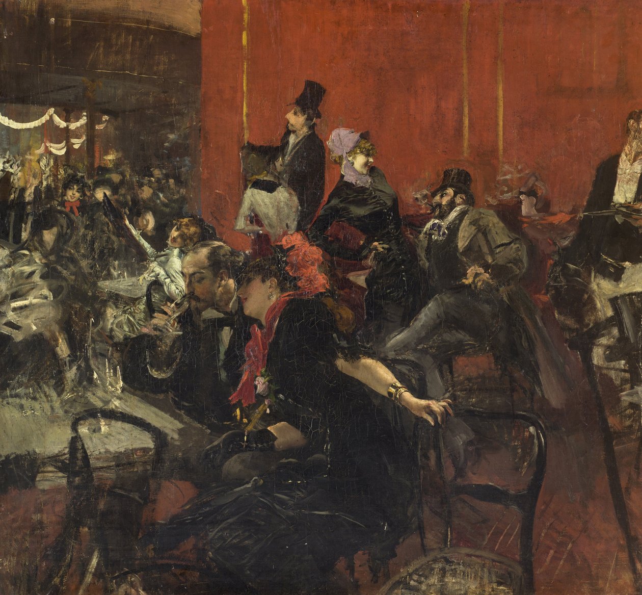 bayram sahnesi by Giovanni Boldini