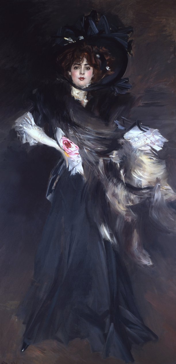 Bir Kadının Portresi by Giovanni Boldini