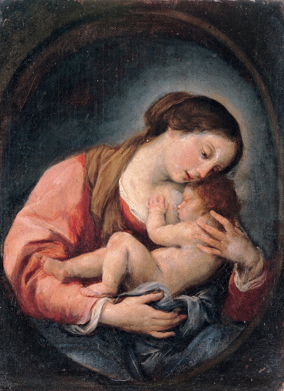 Çocukla Madonna by Giovanni Battista Bonacina