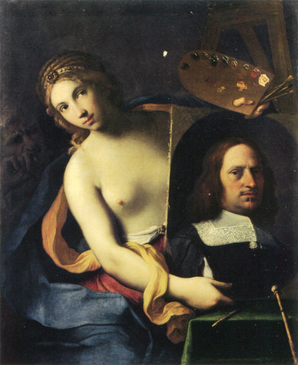 Resim Alegorisi by Giovanni Domenico Cerrini