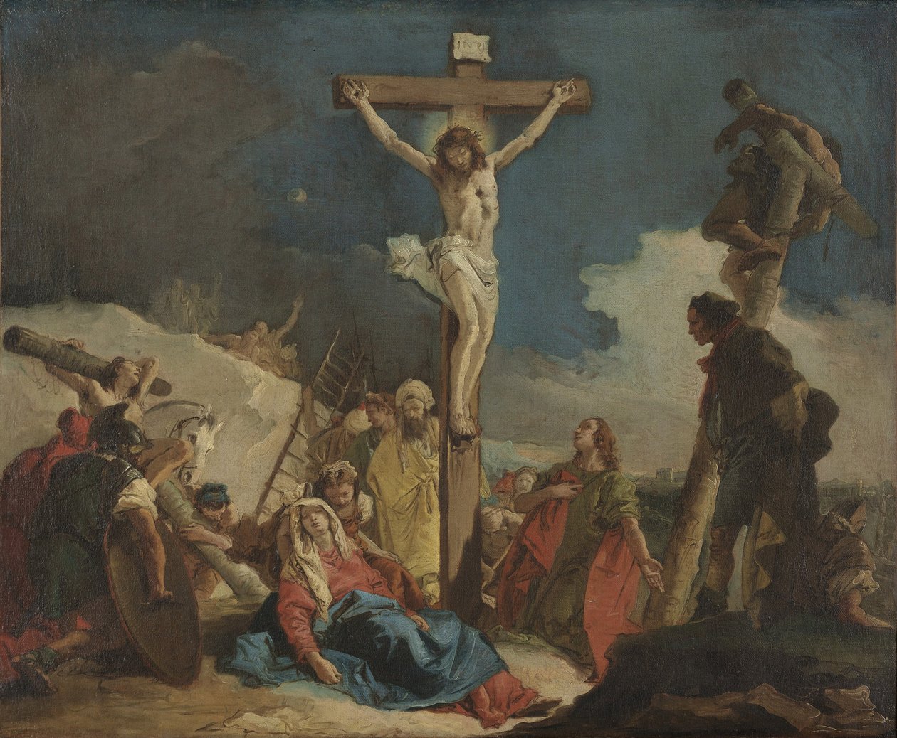 Golgota by Giovanni Domenico Tiepolo