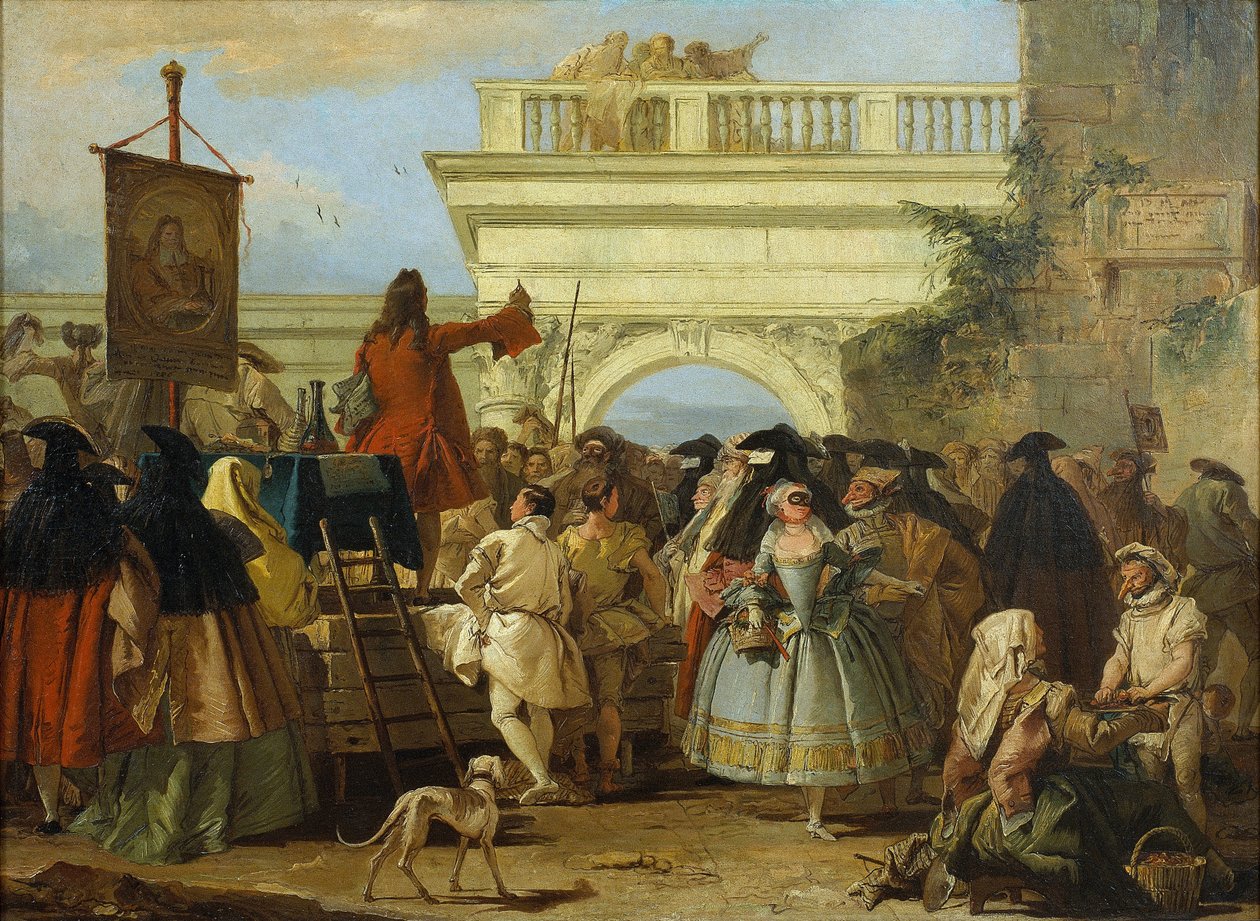 Şarlatan by Giovanni Domenico Tiepolo