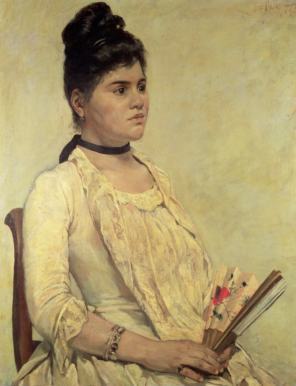 Üvey Kızın Portresi, 1889 by Giovanni Fattori