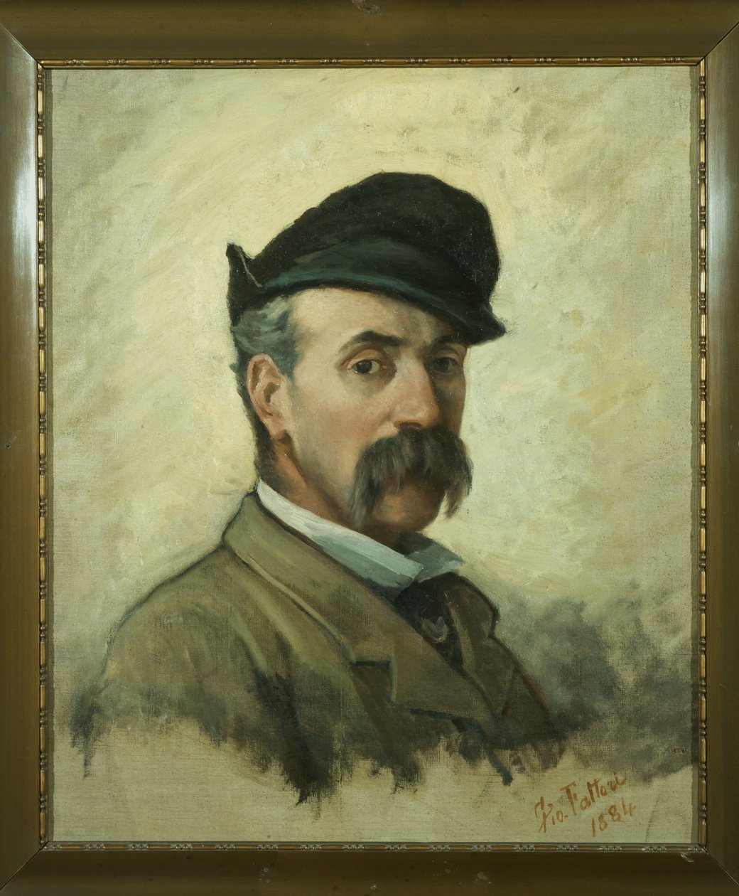 Otoportre, 1884 by Giovanni Fattori