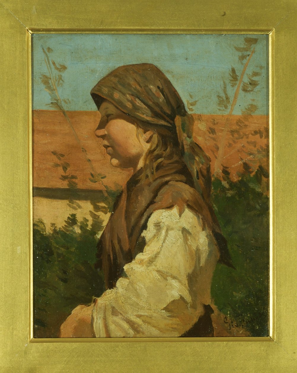 oduncu by Giovanni Fattori
