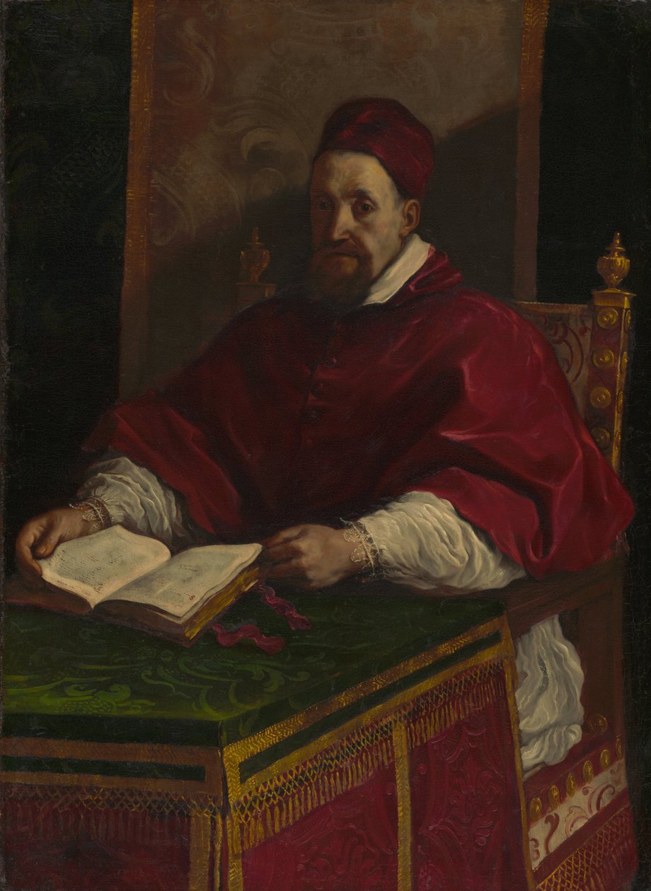 Papa Gregory XV (yaklaşık 1622-1623) by Giovanni Francesco Barbieri