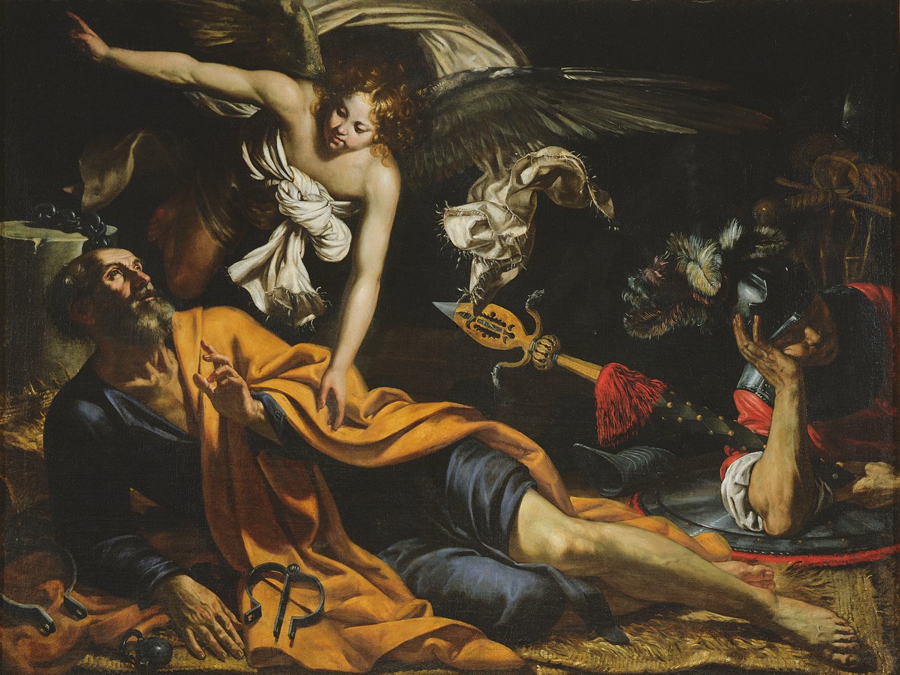 Aziz Peter Hapsedildi by Giovanni Francesco Guerrieri