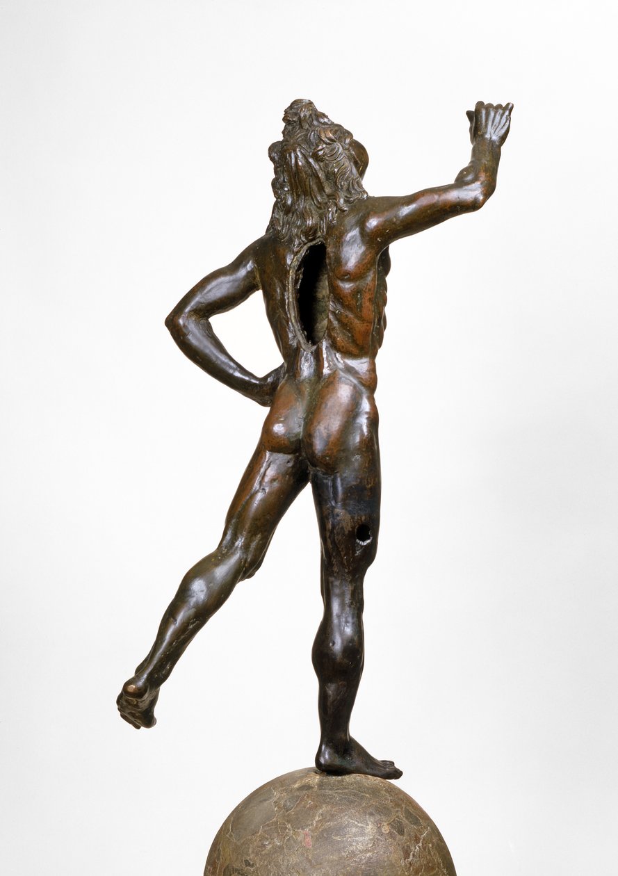 Mercury Take Flight, c.1515 (bakır alaşımı, breş ve ahşap) by Giovanni Francesco Rustici