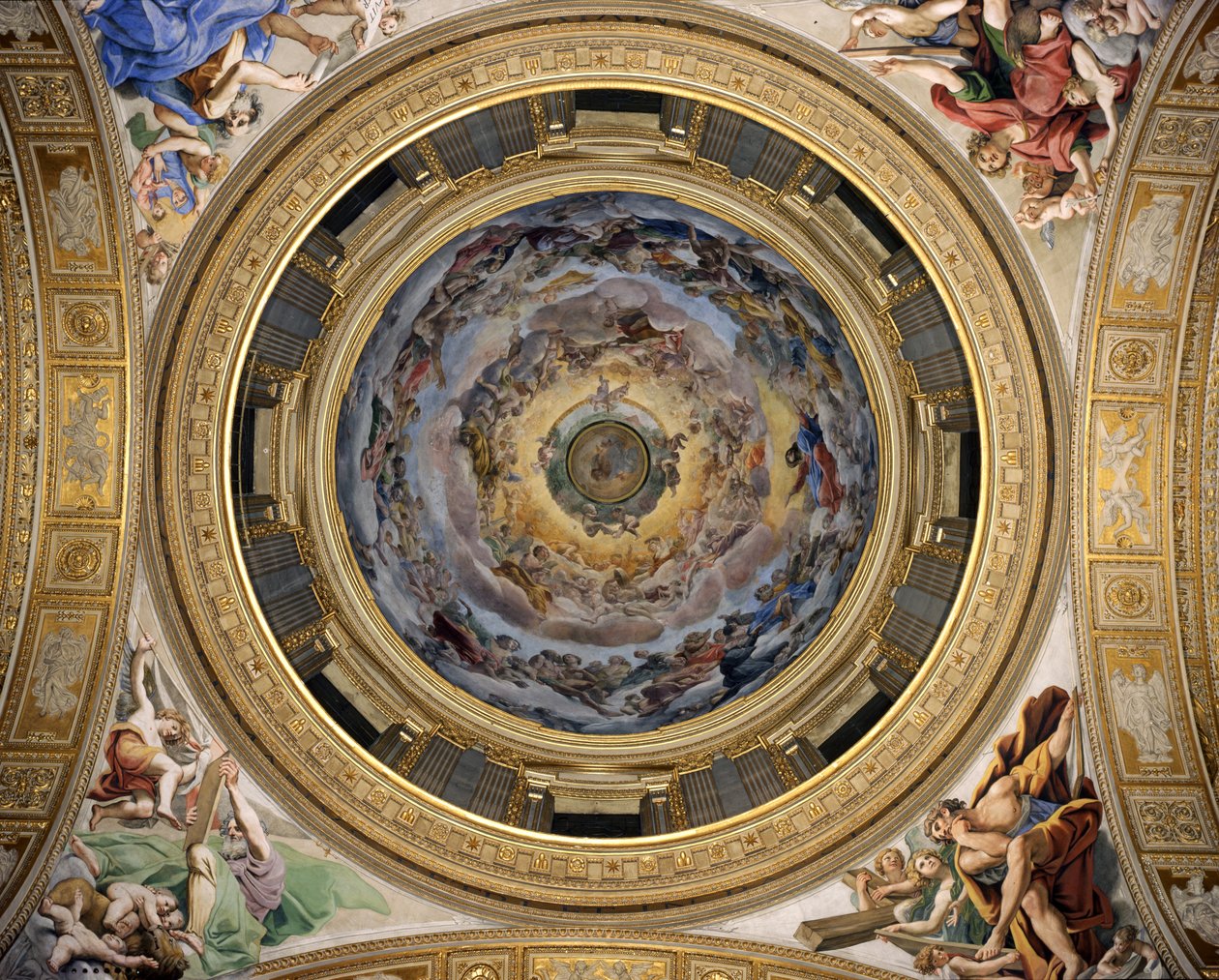 Cennetin Zaferi, 1627 by Giovanni Lanfranco