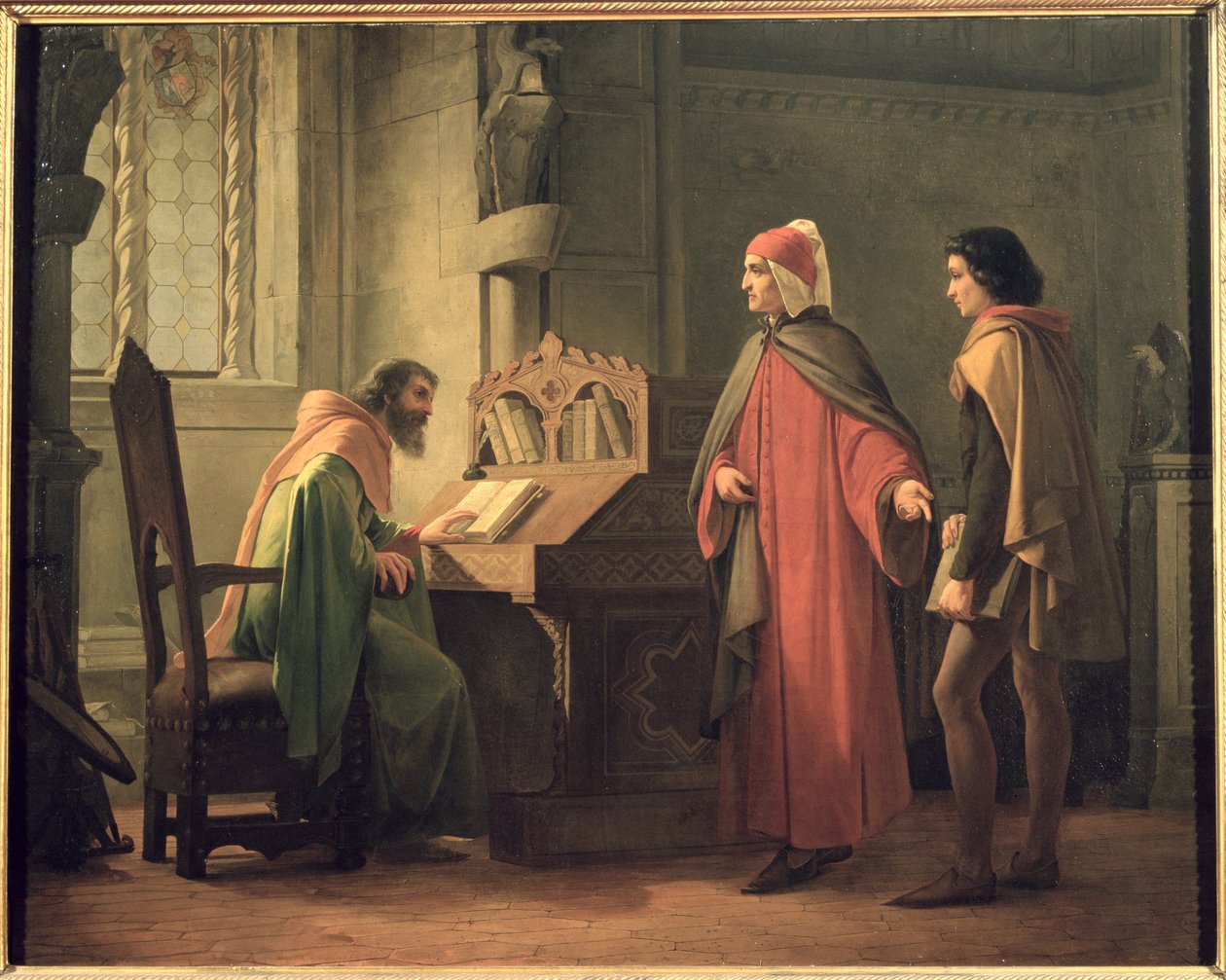 Dante (1265-1321), Giotto