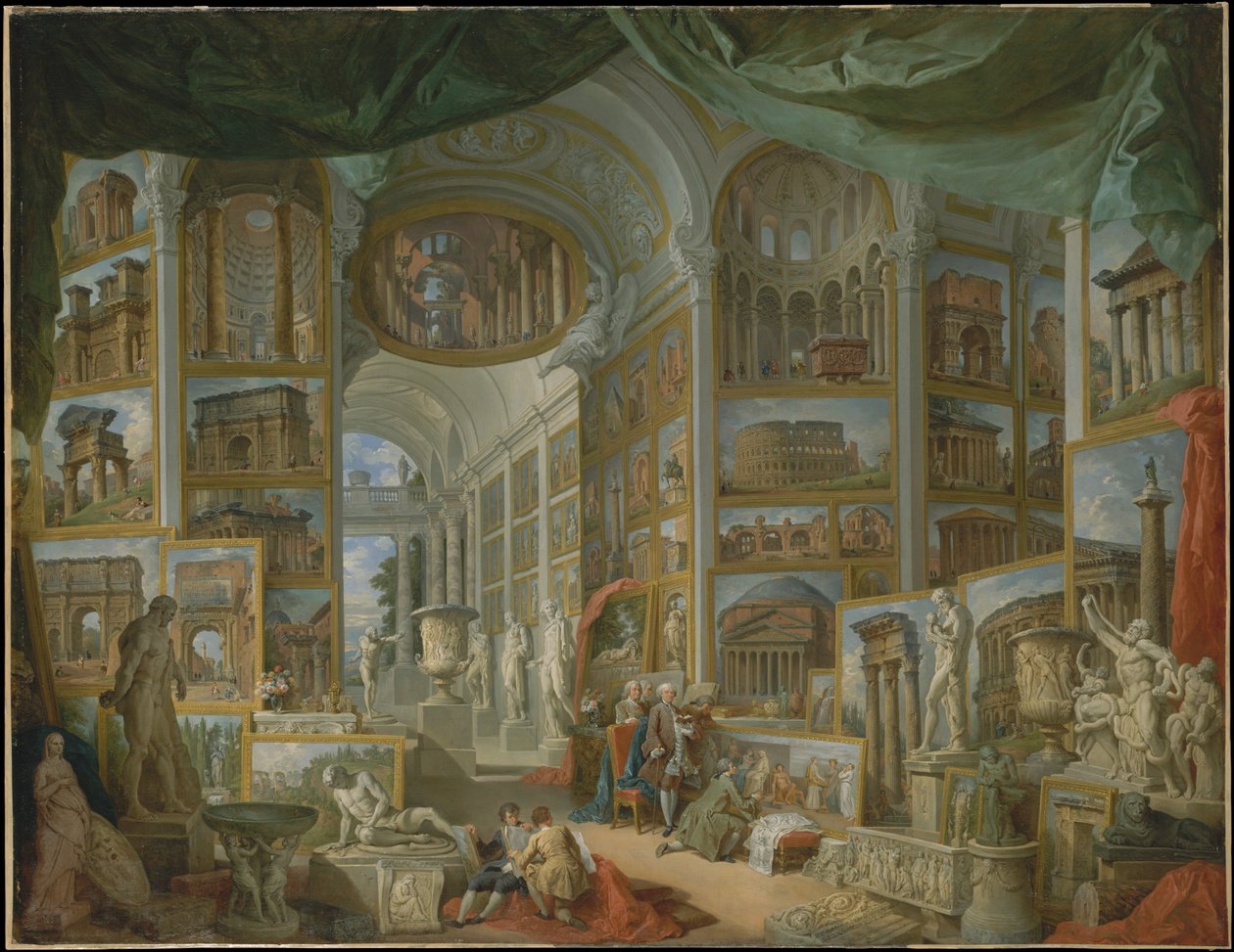 Antik Roma by Giovanni Paolo Pannini