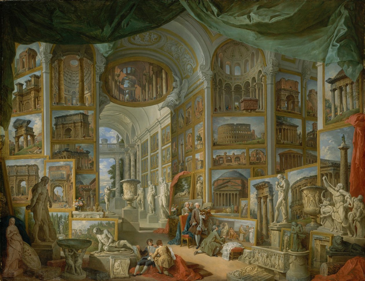 Antik Roma by Giovanni Paolo Pannini