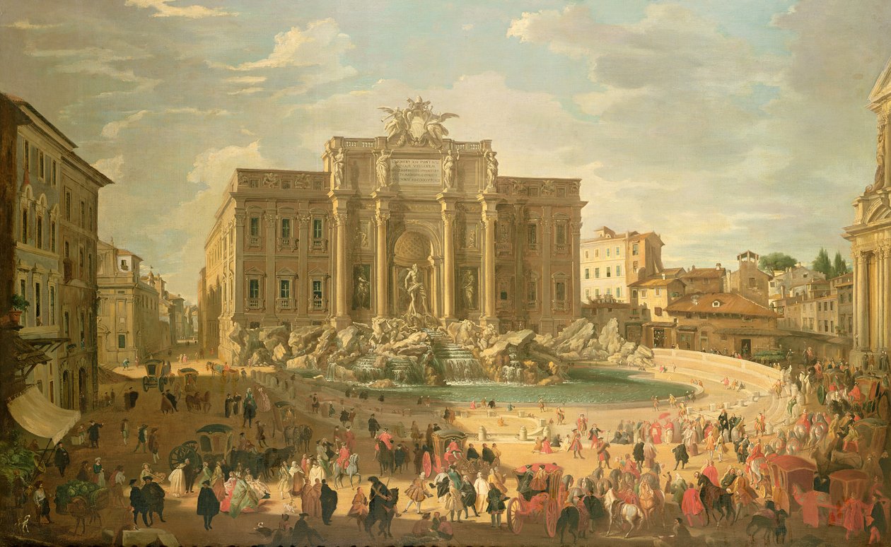 Benedict XIV Trevi Çeşmesi