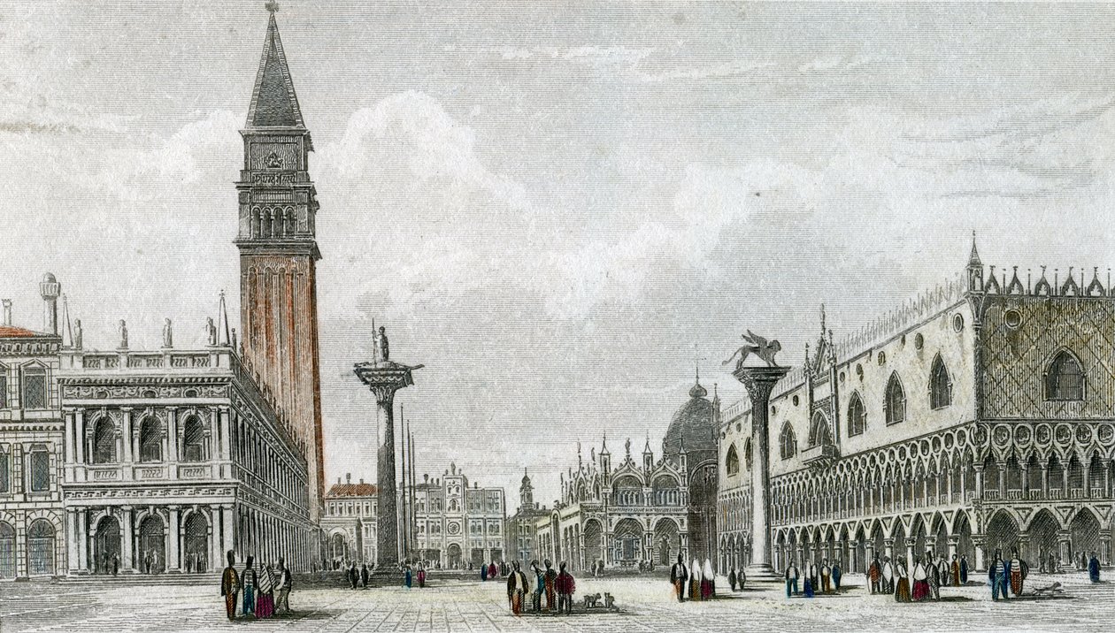 San Marco Piazzetta by Giovanni Pividor