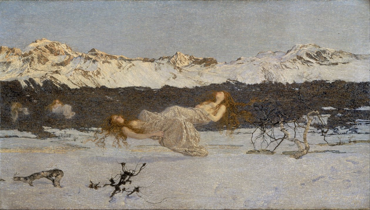 Şehvetin Cezası by Giovanni Segantini