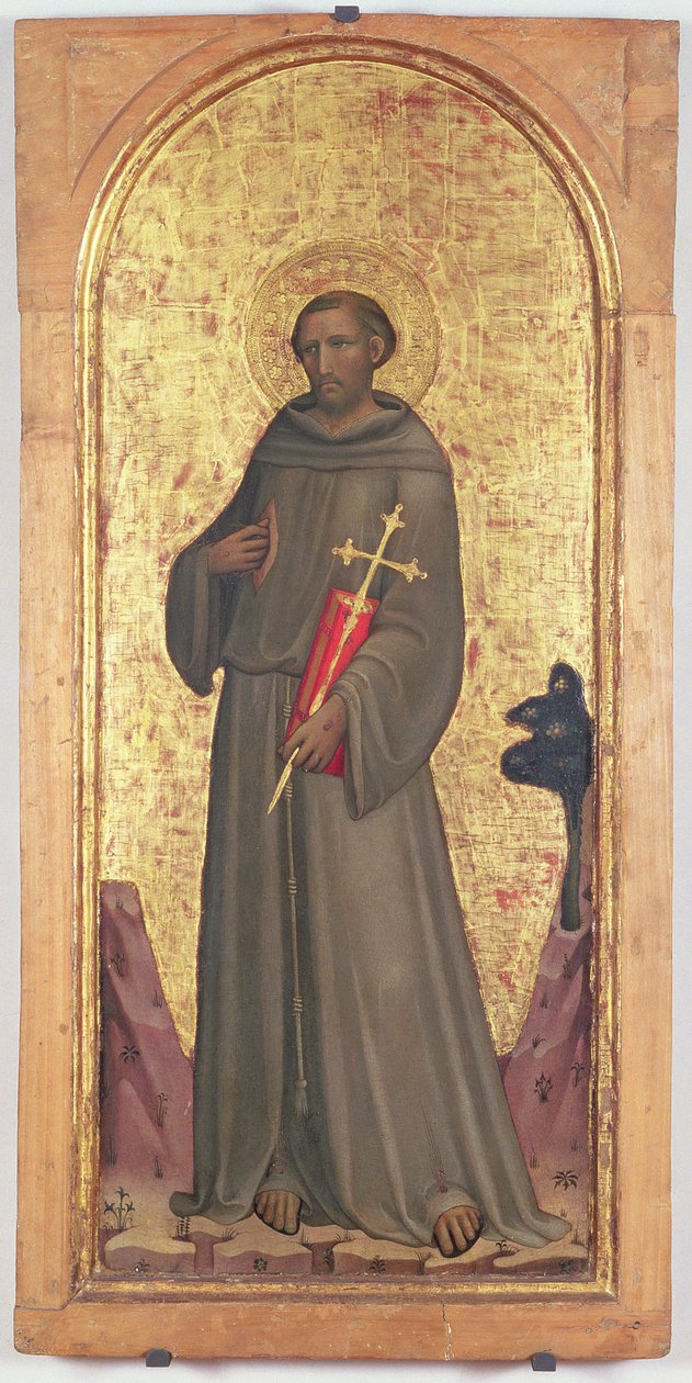 Aziz Francis (panelde sıcaklık) by Giovanni dal Ponte