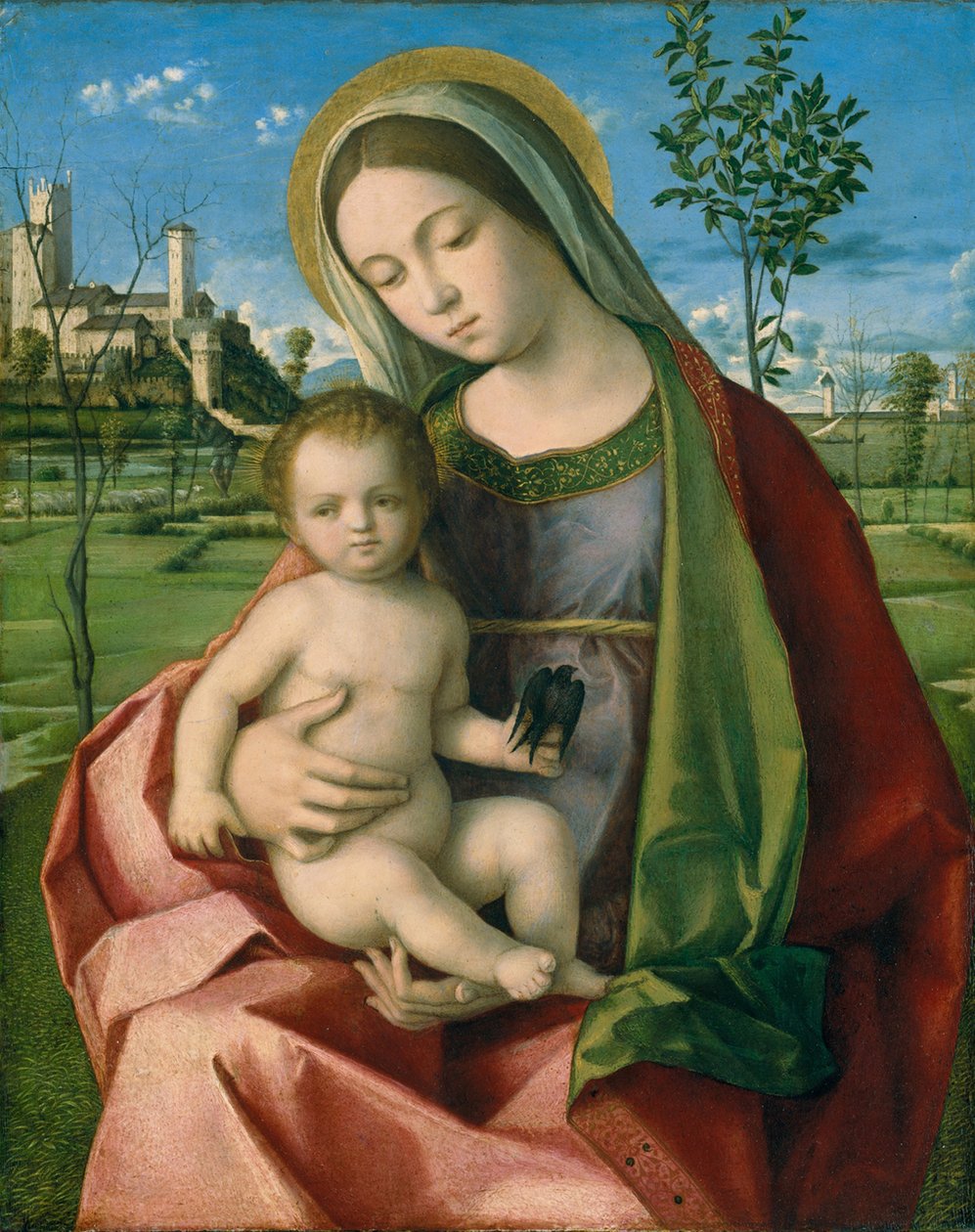 Madonna ve Çocuk, c.1510 by Giovanni Bellini