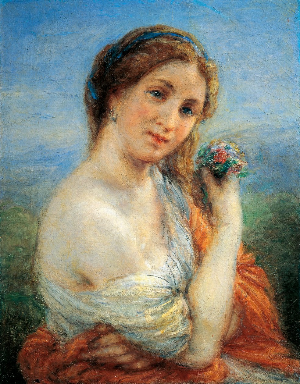 Flora, Giovanni Carnovali tarafından Piccio olarak bilinir (1804-1874) by Giovanni Carnovali