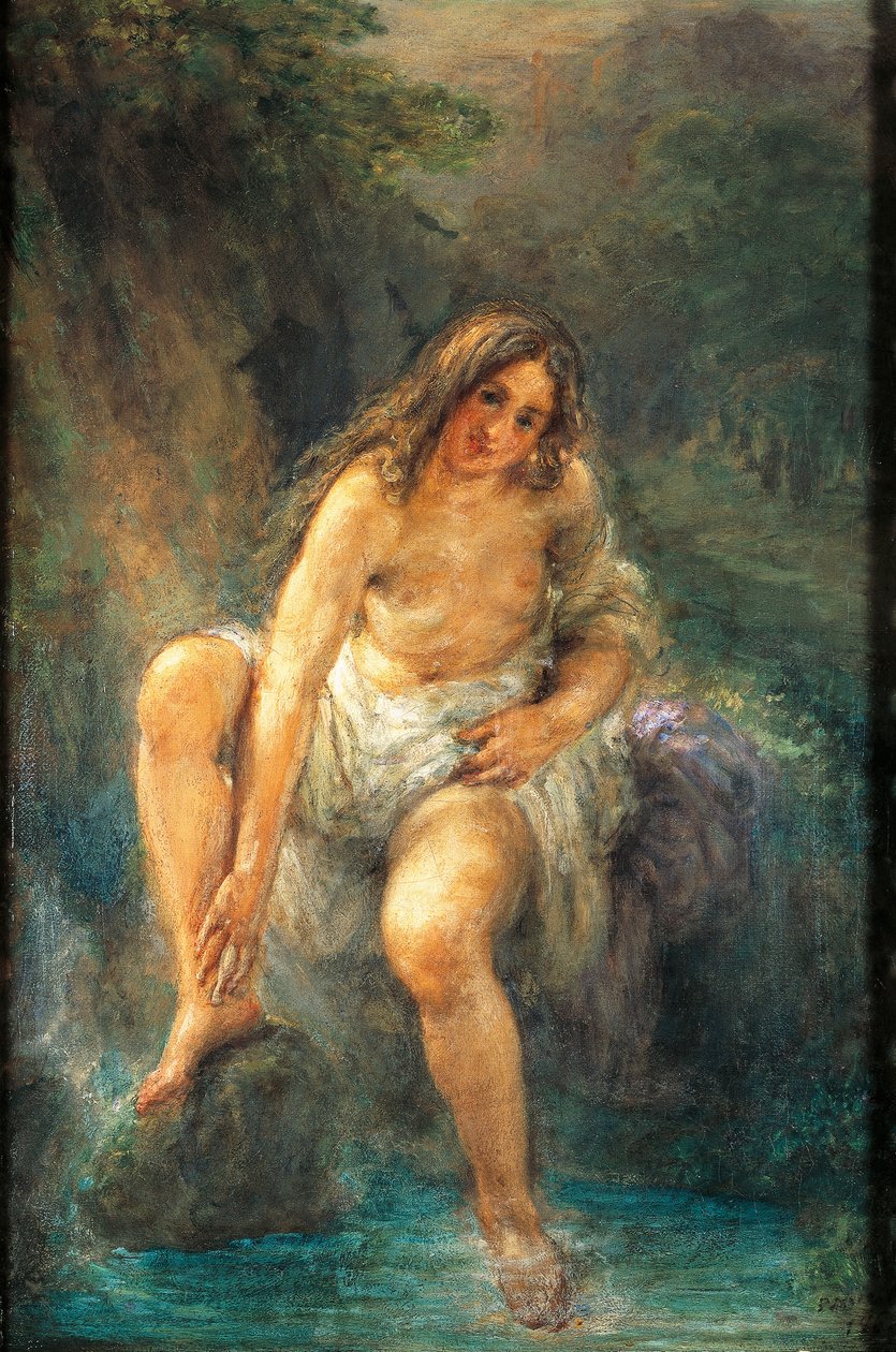 Yüzücü, Giovanni Carnovali tarafından Piccio olarak bilinir (1804-1873) by Giovanni Carnovali