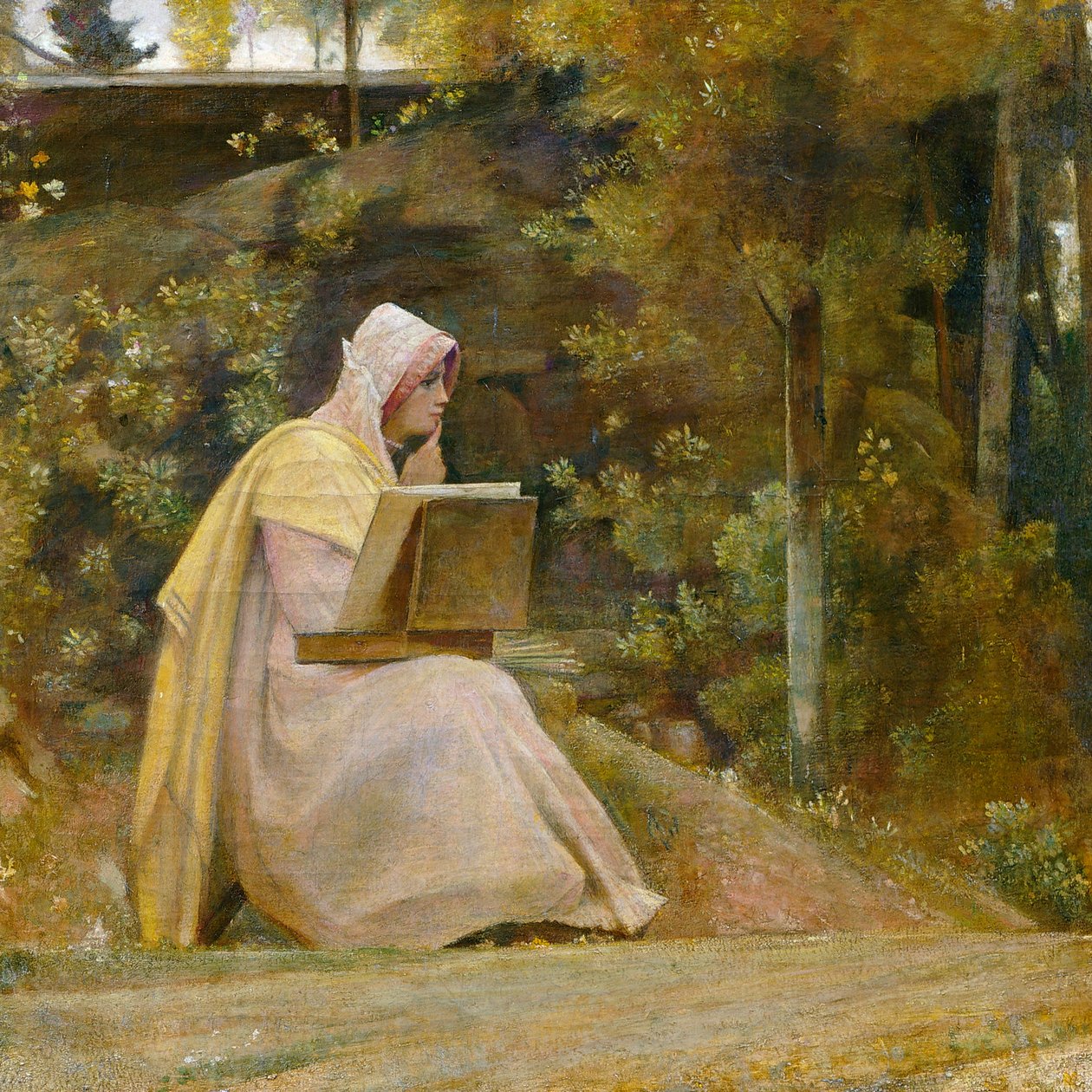 Olmak ya da Olmamak: Kim Sevmez, Giovanni tarafından Nino Costa olarak bilinir, 1880 dolaylarında by Giovanni Costa
