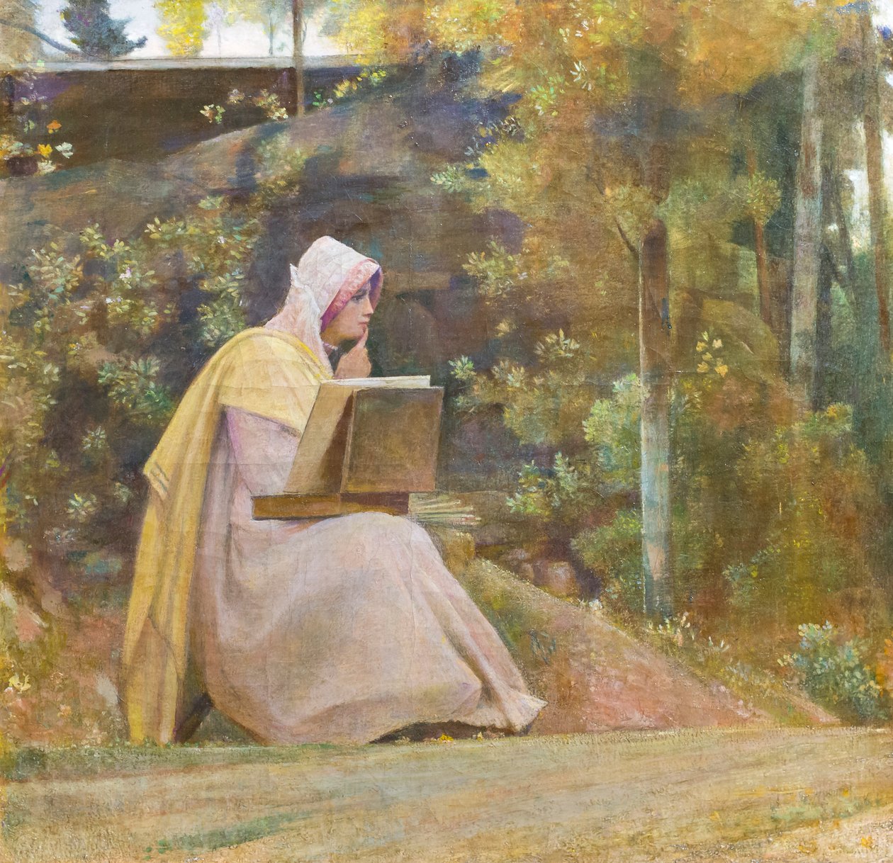Olmak ya da olmamak. Kim sevmez değildir, c.1879 (tuval üzerine yağlıboya) by Giovanni (1826 1903) Costa
