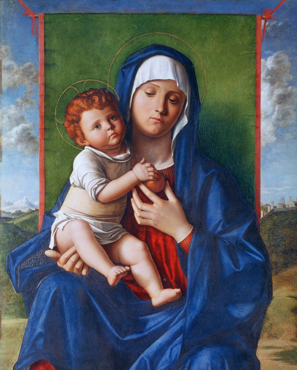 Bakire ve Çocuk by Giovanni (workshop of) Bellini