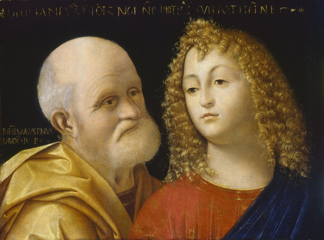 Çift portre by Giovanni Agostino da Lodi