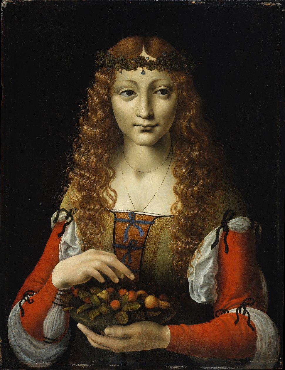 Kirazlı Kız by Giovanni Ambrogio de Predis