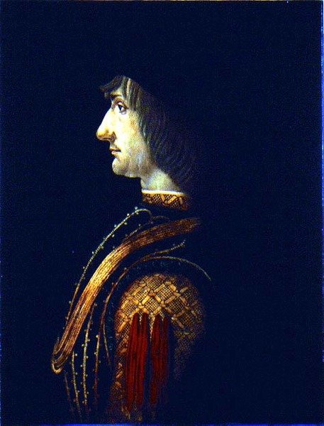 Bir Adamın Portresi (panelde yağlı boya) by Giovanni Ambrogio de Predis