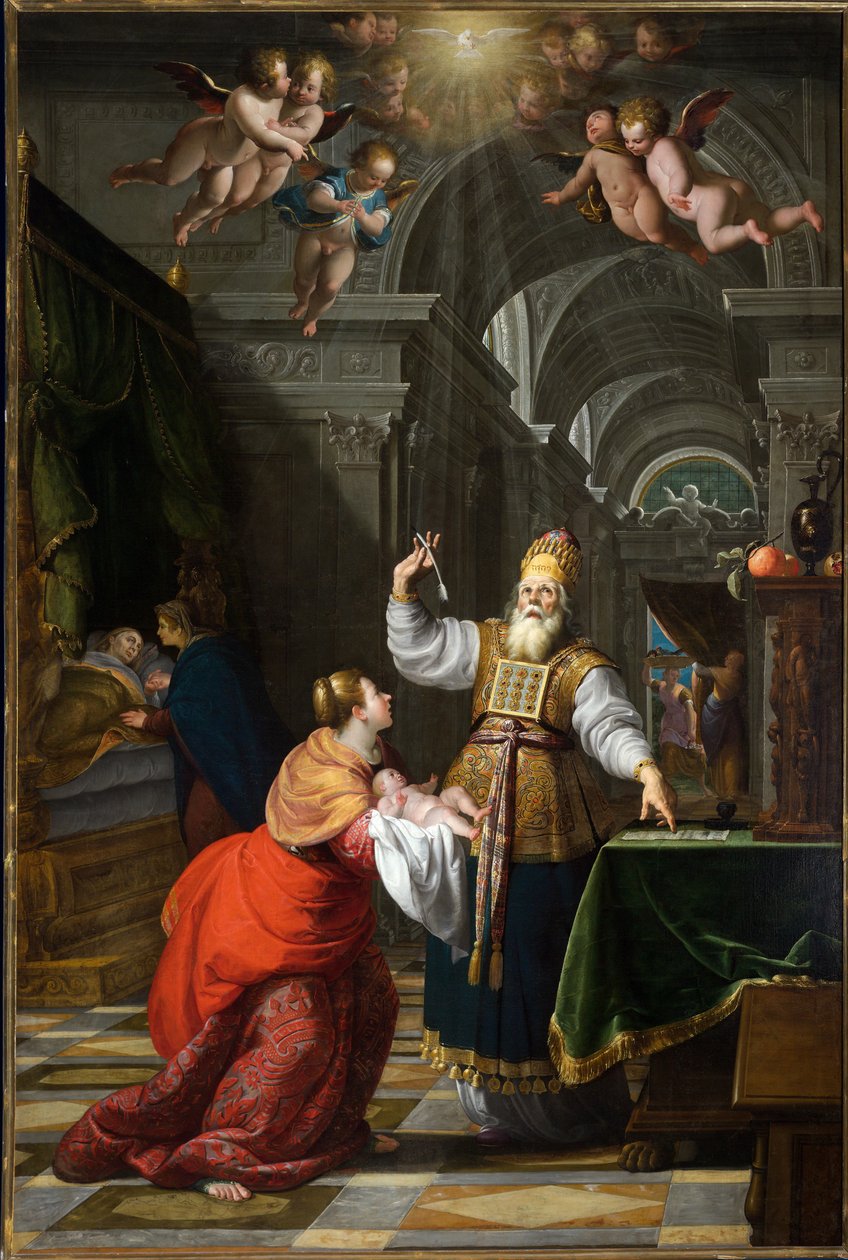 Vaftizci Aziz John adının zaferi by Giovanni Andrea Ansaldo