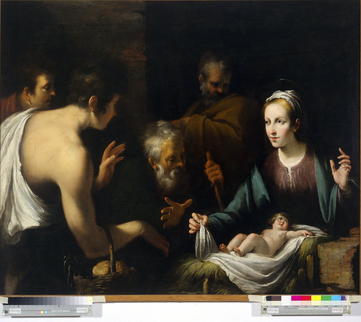 Çobanların hayranlığı by Giovanni Andrea De Ferrari