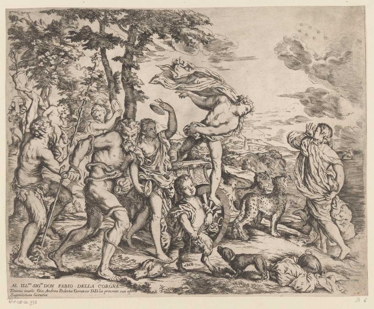 Bacchus, Ariadne ile Naxos