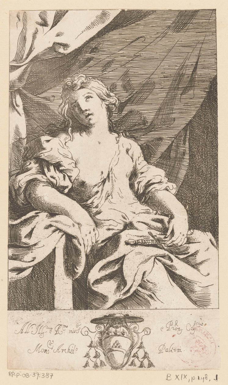 Lucretia by Giovanni Andrea Sirani