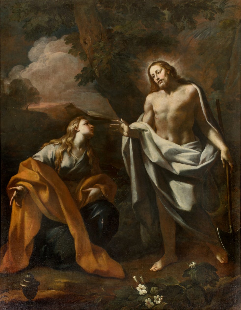 SS Sacrament Şapeli, İlk açıklık kuzey tarafı, Noli me tangere, Giovanni Angelo Borroni, Mesih